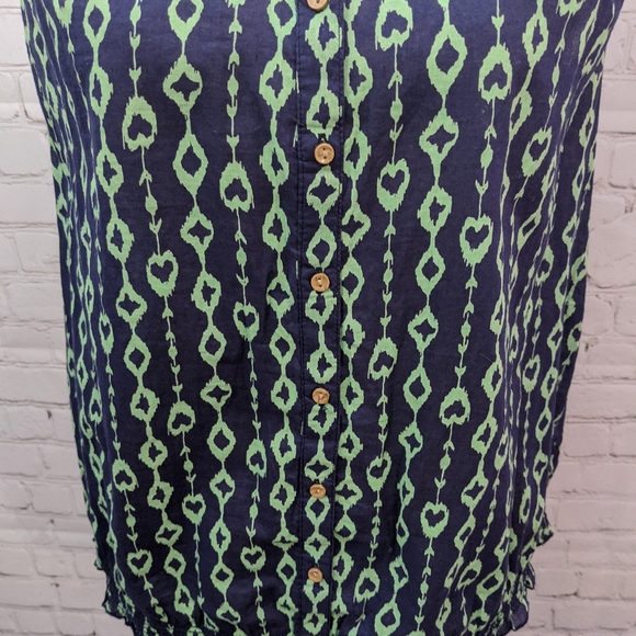 Gap Factory Button Down Tank Top Medium - Picture 3 of 8